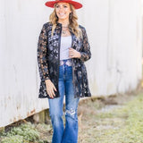 Rodeo Queen Black Star Leather Jacket