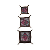 Mauve + Turq Azteca Tray