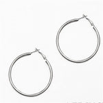 Worn Hoop Earring 2.5"