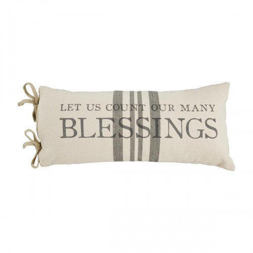 Count Many Blessings Pillow