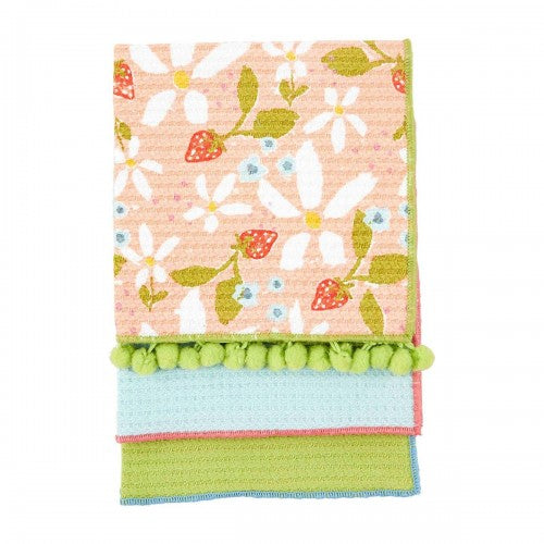 Floral Towel Set