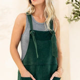 Stretchy Rib Jersey Knit Bodysuit Tank
