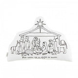 Nativity Doodle Pillow Set