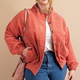 Bricked Washed Corduroy Jacket