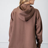 Coffee Hooded Jacket