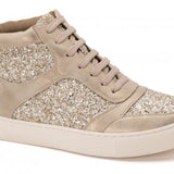 Notorious Gold Glitter High Top