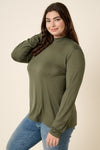 Bamboo Mock Neck L/S Top