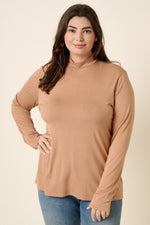 Bamboo Mock Neck L/S Top