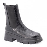 Depp | Black Croco Boot
