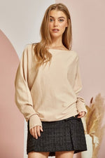 Boatneck Basic Must Have Dolman