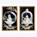 Santa Dome Wall Hanger