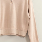 Pullover Half Zip Crew