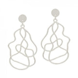 Ornate Shape Drop Earring