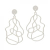 Ornate Shape Drop Earring