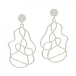 Ornate Shape Drop Earring
