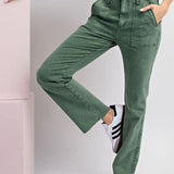 Dry Herb Garment Dyed Pants