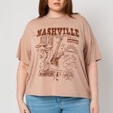Light Mocha Nashville Graphic Mashup
