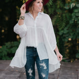 Wide Brim Hat with Belt