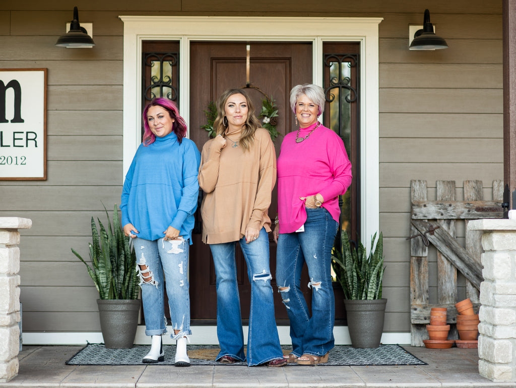Rivers Mockneck Sweater