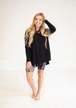 L/S Dolman Flowy Top