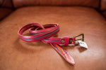 Laser Cut Faux Leather Belt