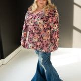 Denim Distressed Wide Flare