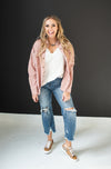 Dark High Rise Straight Denim