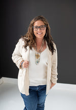 Natural Linen Lightweight Blazer