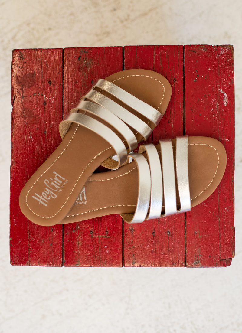 Silver Splice Sandal