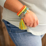 Mixed Media Bracelet Stack
