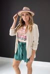 Natural Linen Lightweight Blazer