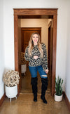Black Suede Over the Knee Fringe Boot