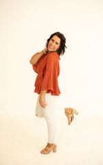 Optic White Mid Rise Frayed Waist & Hem Crop Skinny