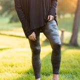 Olive Camo Print Chintz Leggings