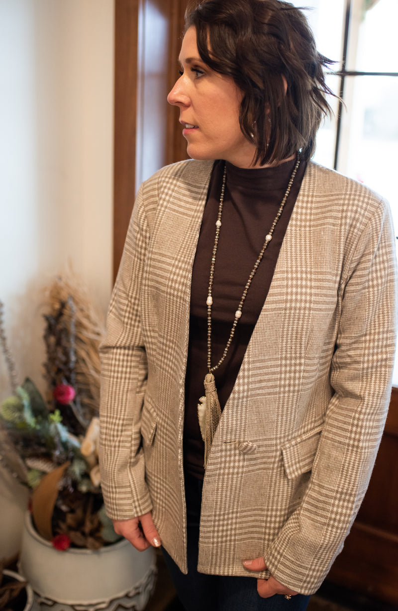 Mock Neck L/S Top