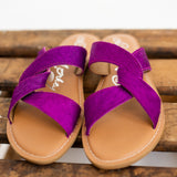 Hot Girl Summer - Fuchsia Sandal