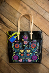 Tia Slim Tote Black