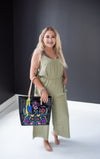 Tia Slim Tote Black