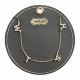 Worded Sentiment Necklace