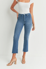 Cropped High Rise Demi Flare