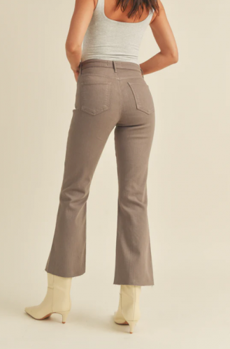 Taupe Sandy Kick Flare