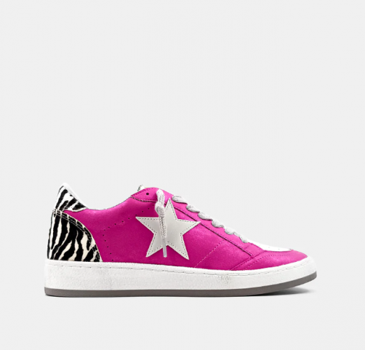 Paz Hot Pink Star Tennie