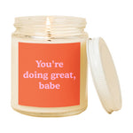 Candle Jar w/ Lid - Yippie