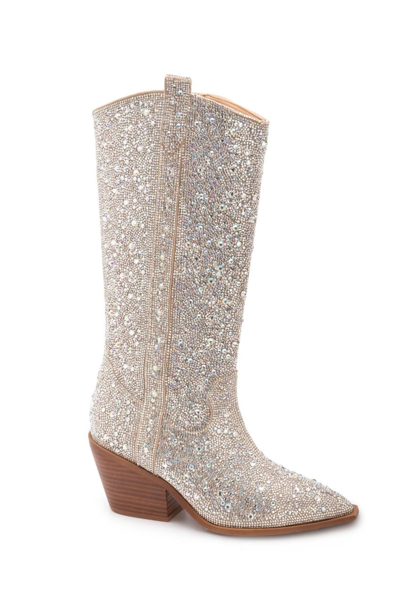 GLITZY Rhinestone Boot